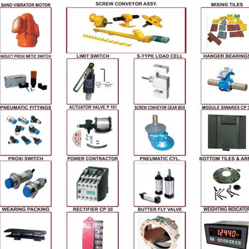 Rmc Plant Spares in Gwalior
